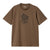 Carhartt WIP Move On Up Tee Chocolate/Black tees Carhartt WIP 