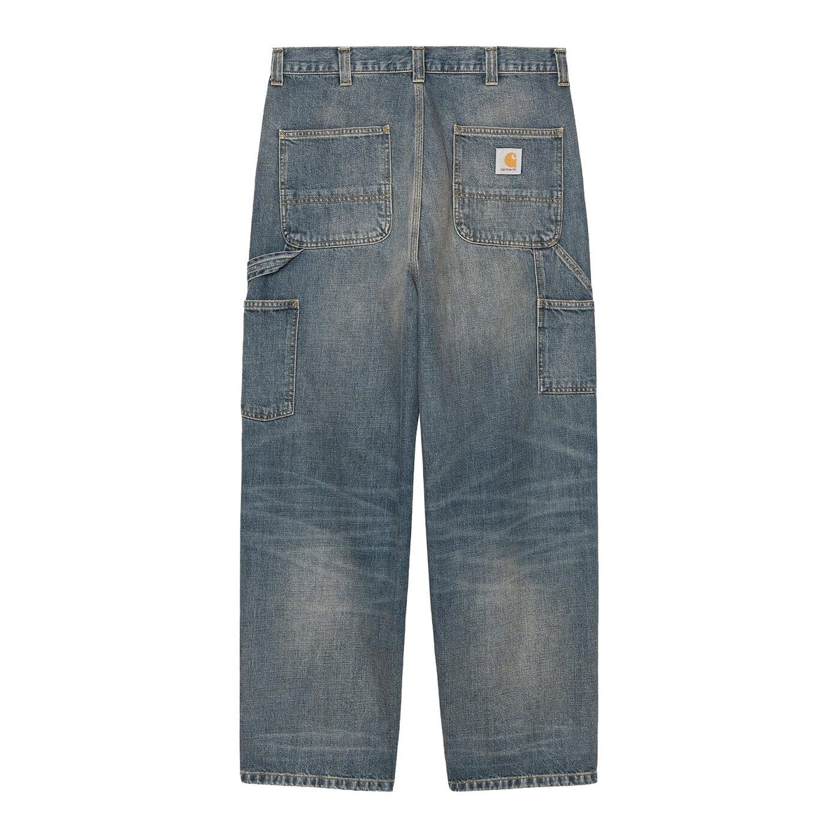 Carhartt WIP OG Single Knee Pant Blue (Worn Used Wash) pants Carhartt WIP 