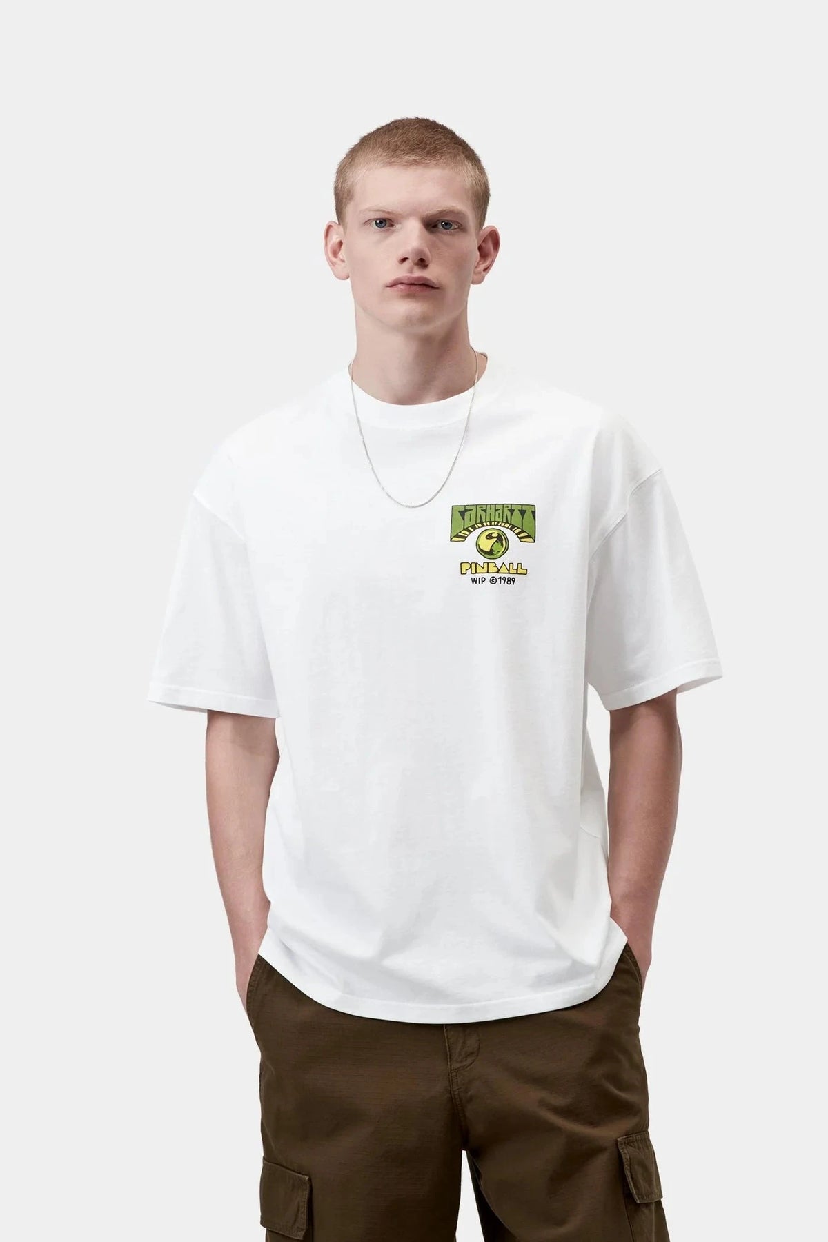 Carhartt WIP Pinball Tee White tees Carhartt WIP 