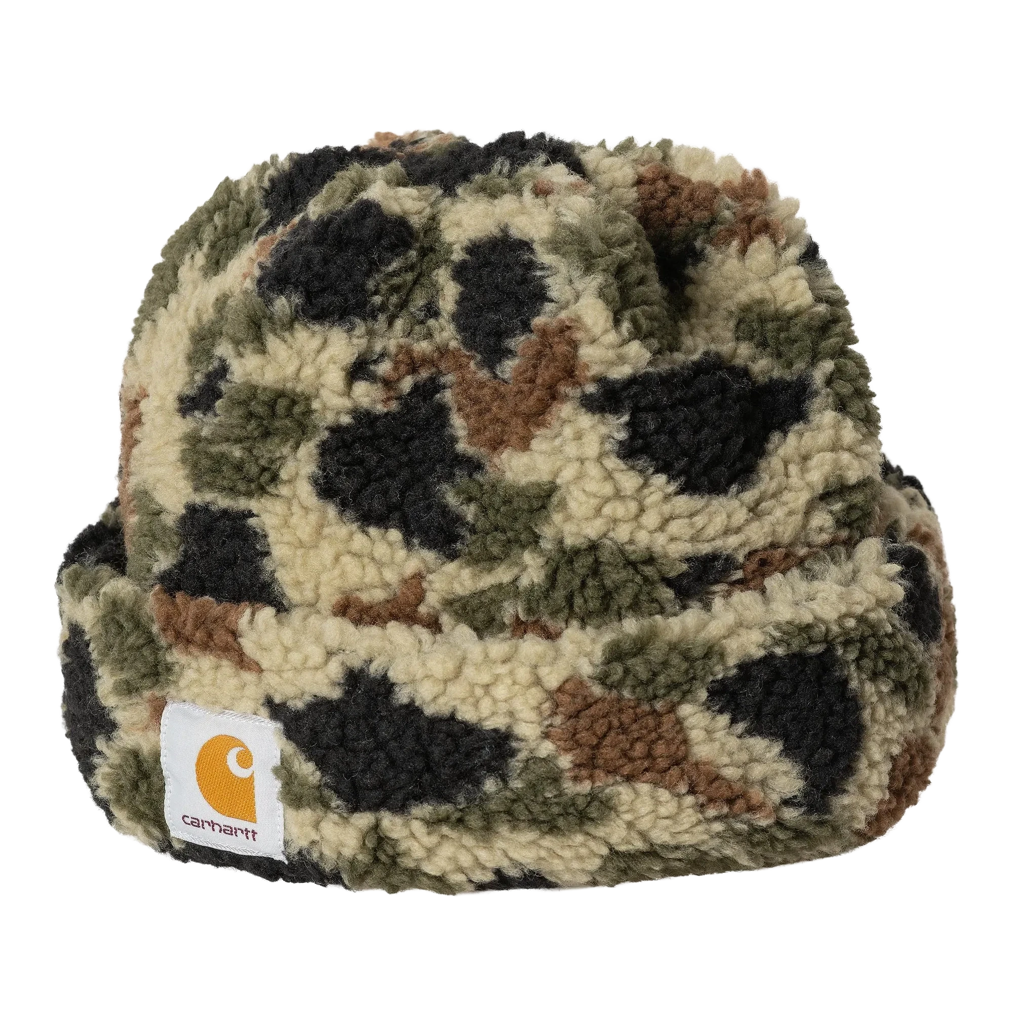 Carhartt WIP Prentis Beanie Camo Duck Jacquard/Green beanies Carhartt WIP 