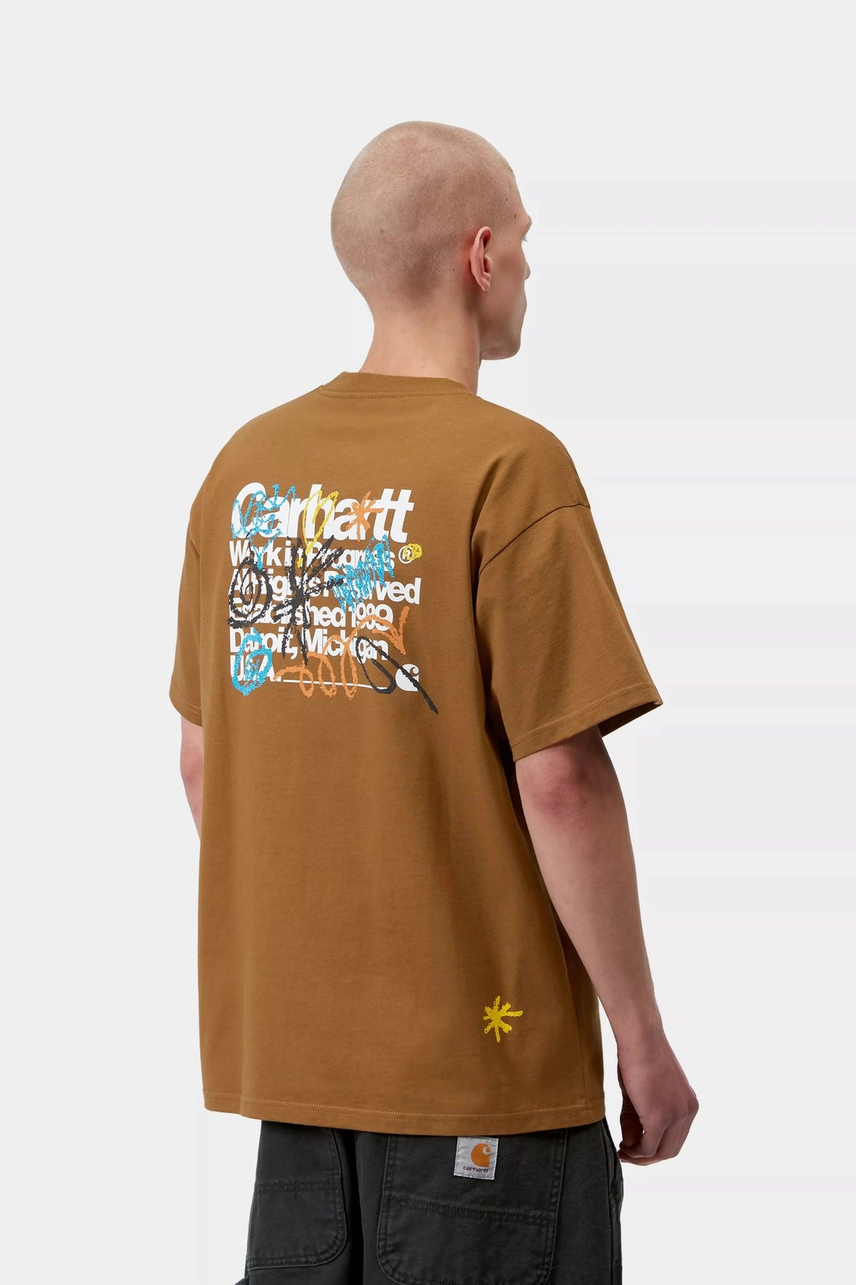 Carhartt WIP Primary Tee Hamilton Brown Tees Carhartt WIP 