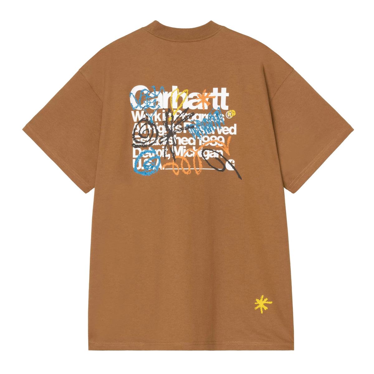 Carhartt WIP Primary Tee Hamilton Brown Tees Carhartt WIP 