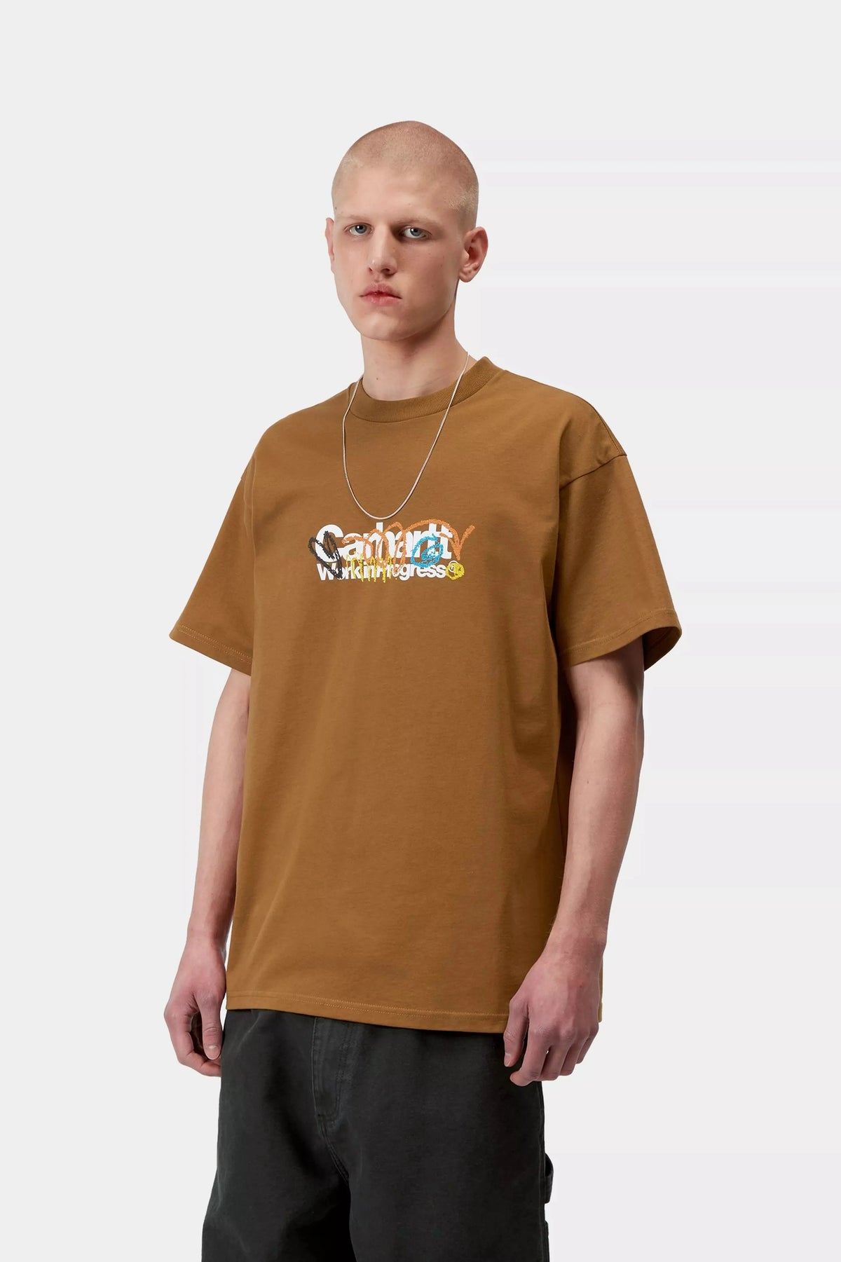 Carhartt WIP Primary Tee Hamilton Brown Tees Carhartt WIP 