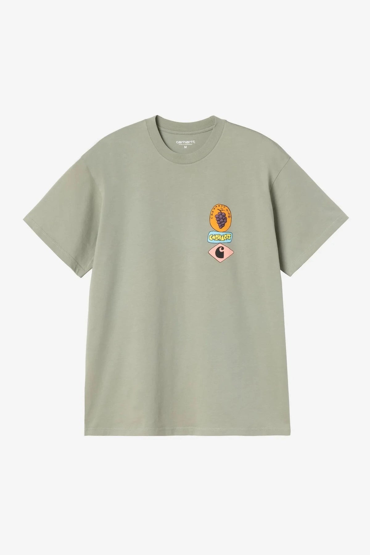 Carhartt WIP Stacked Grapes Tee Shady Green tees Carhartt WIP 