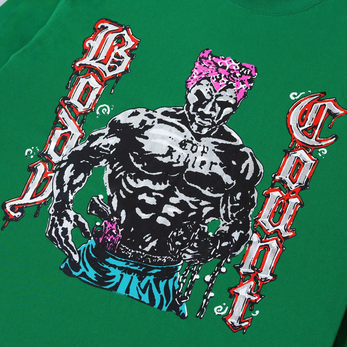 Carpet Co Bodycount L/S Tee Green Tees Carpet Co 