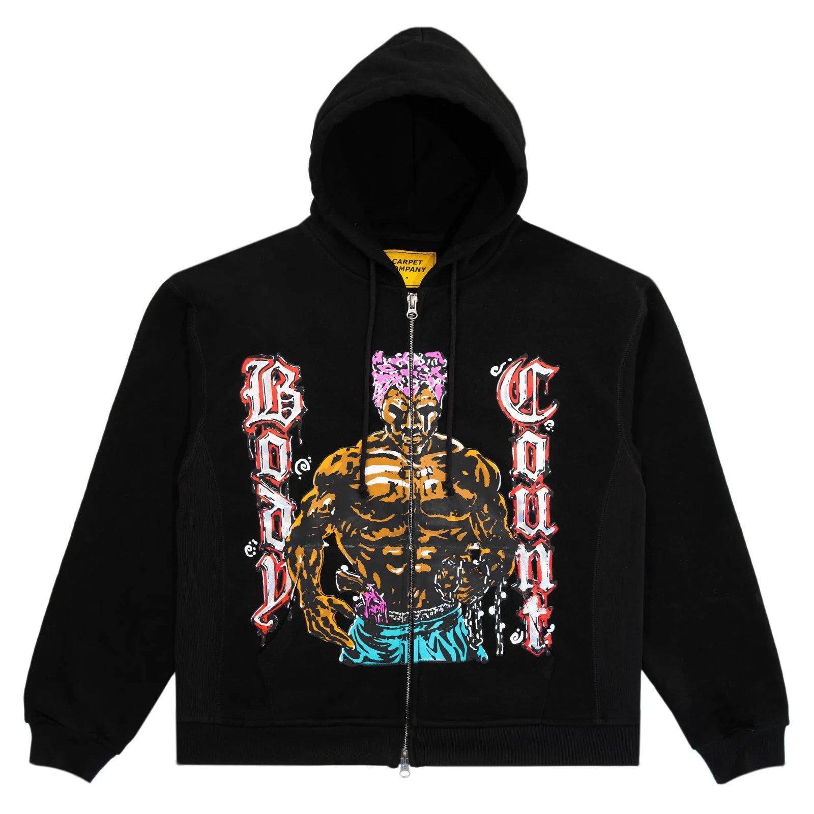 Carpet Co Bodycount Zip Hoodie Black hoodies Carpet Co 