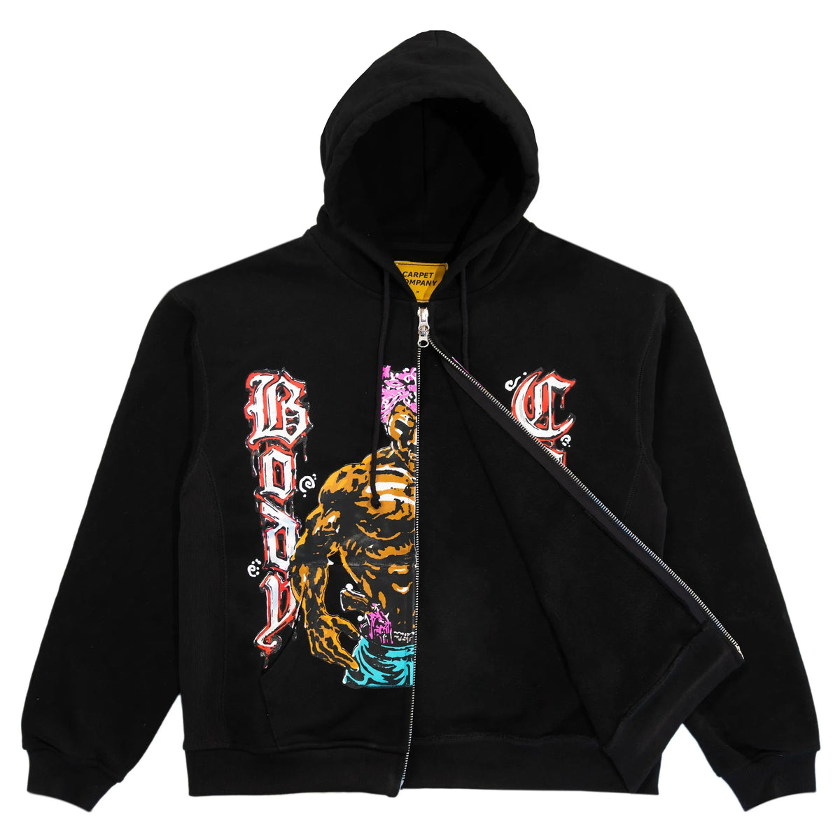 Carpet Co Bodycount Zip Hoodie Black hoodies Carpet Co 
