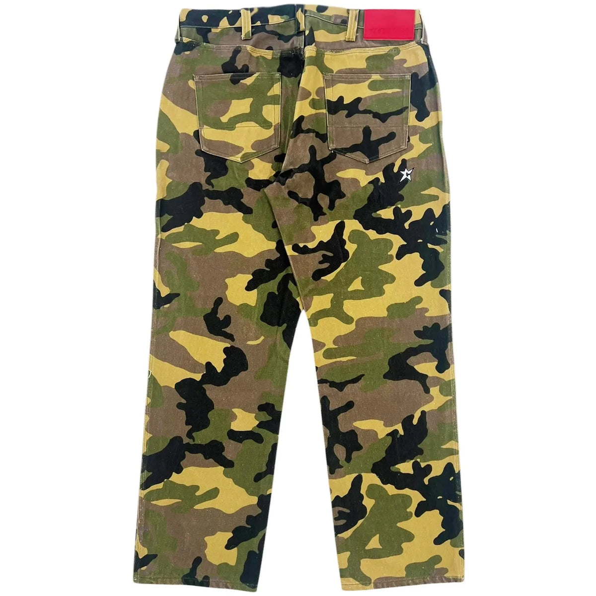 Carpet Co C-Star Camo Denim Pants Pants Carpet Co 