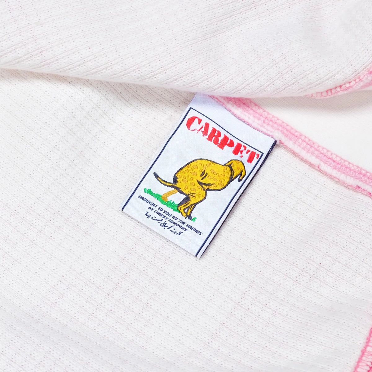 Carpet Co C-Star Double Zip Thermal Hoodie Pink Camo hoodies Carpet Co 