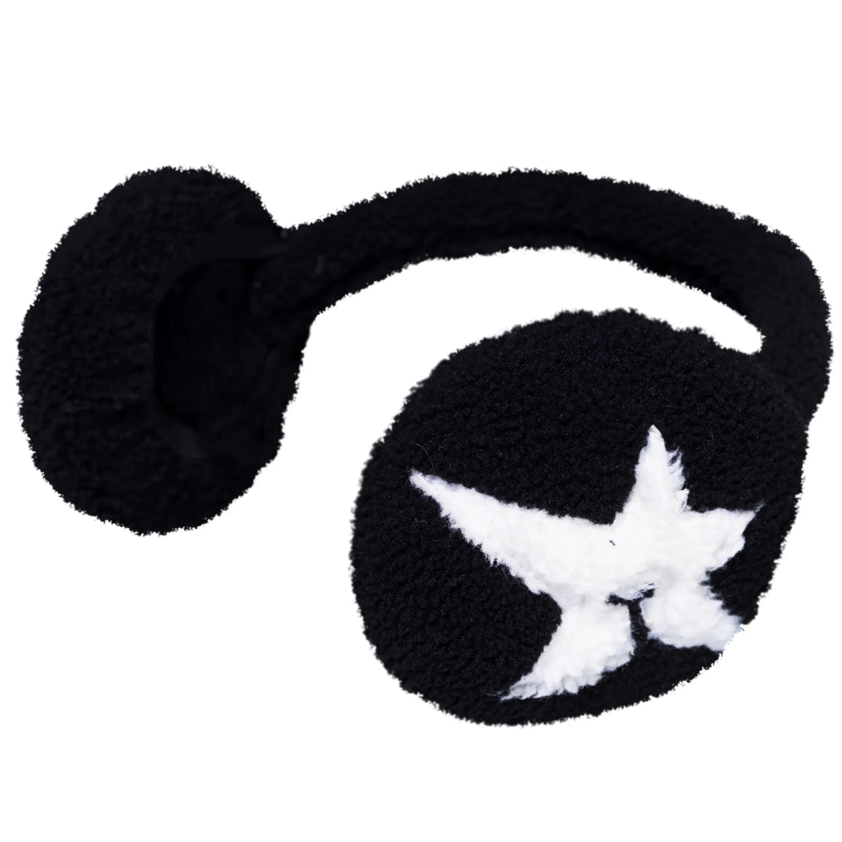 Carpet Co C-Star Earmuffs Black beanies Carpet Co 