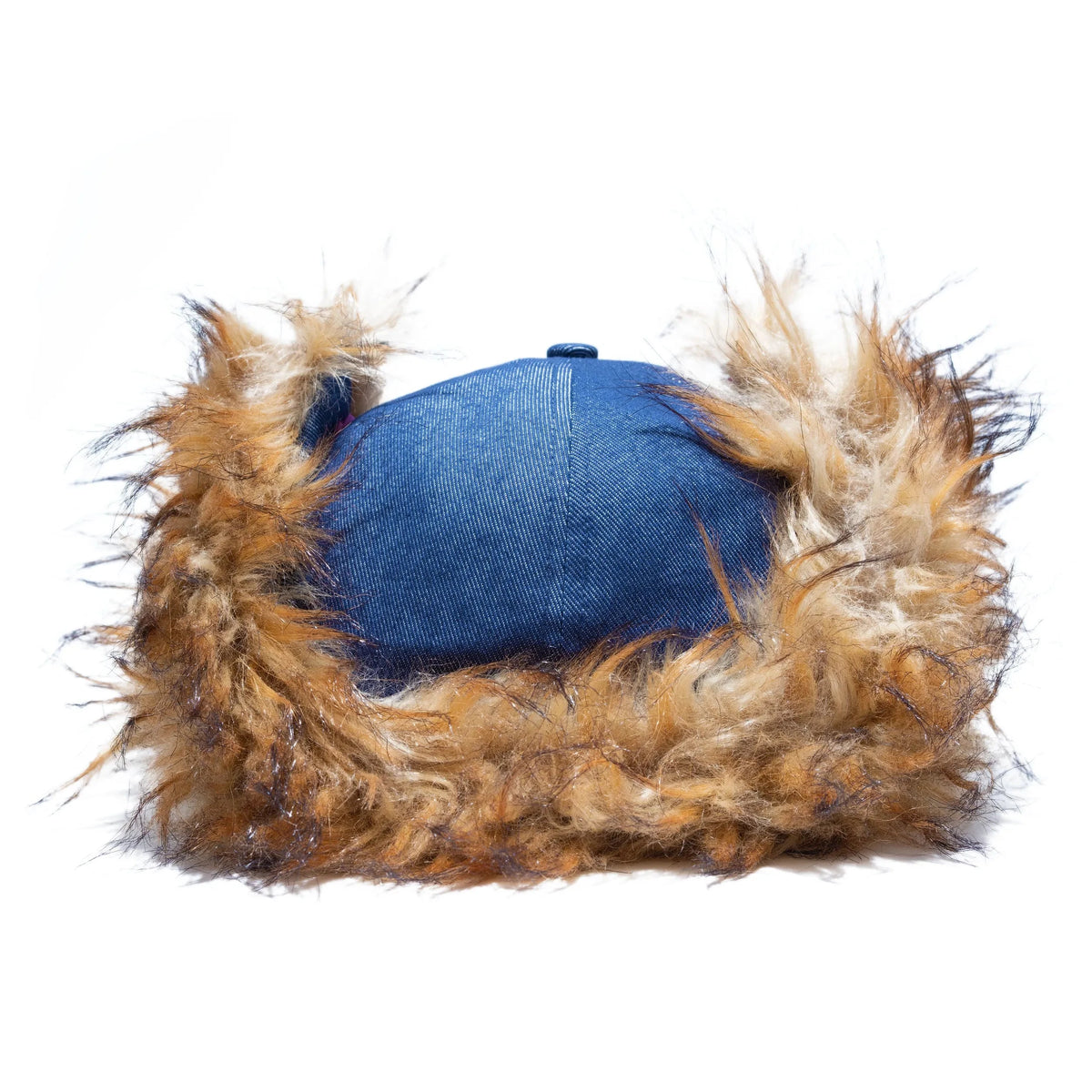 Carpet Co C-Star Fur Hat Dark Denim Hats Carpet Co 