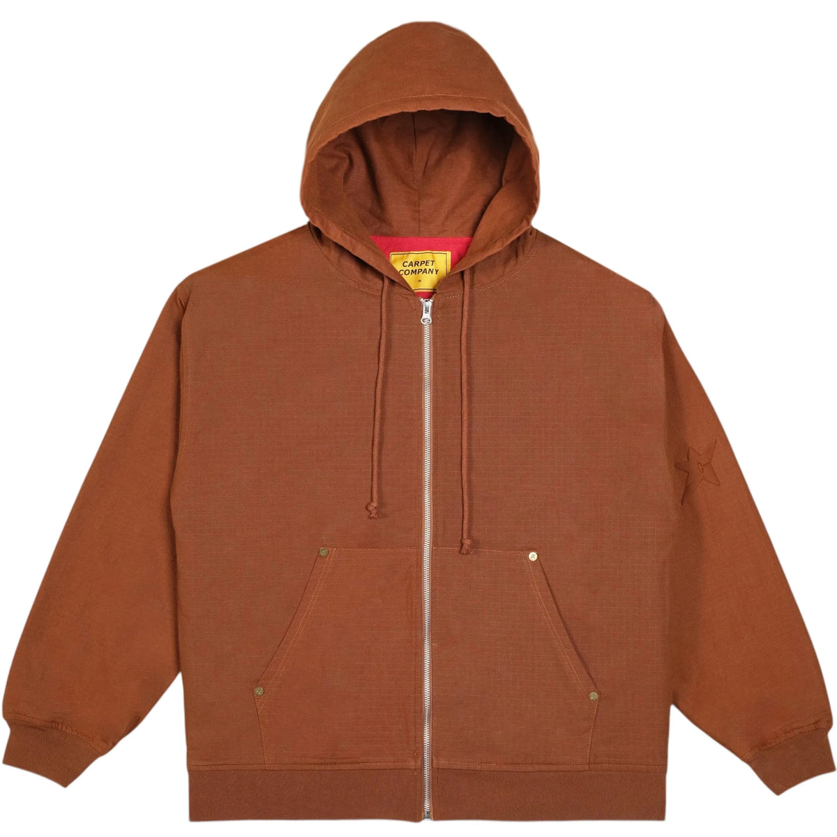 Carpet Co C-Star Ripstop Jacket Chocolate jackets Carpet Co 