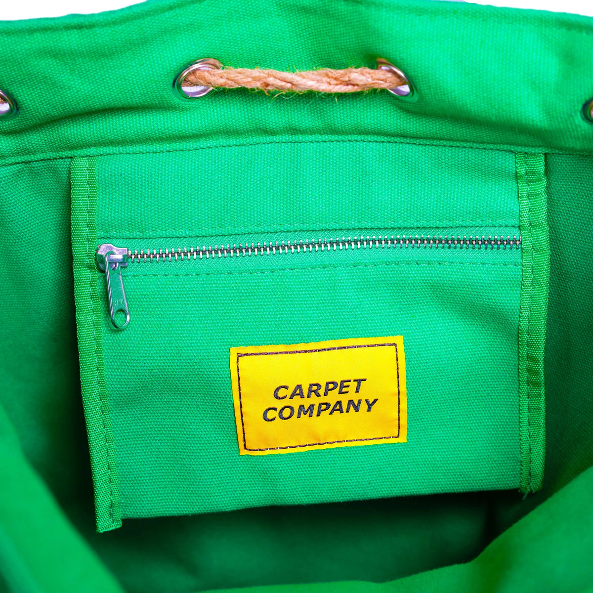 Carpet Co Canvas Laundry Bag Green bags Carpet Co 