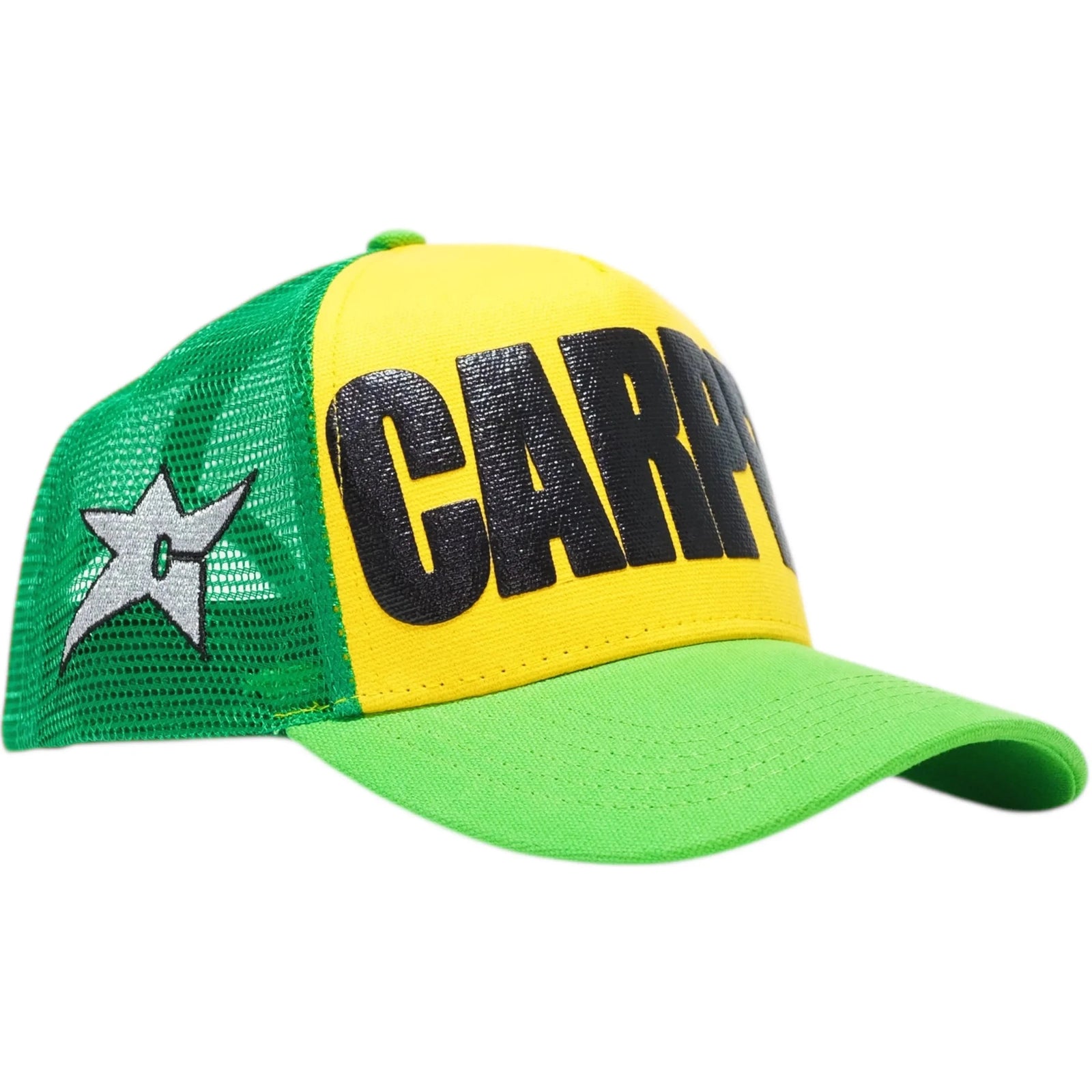 Carpet Co Carpet Hat Green/Yellow Hats Carpet Co 