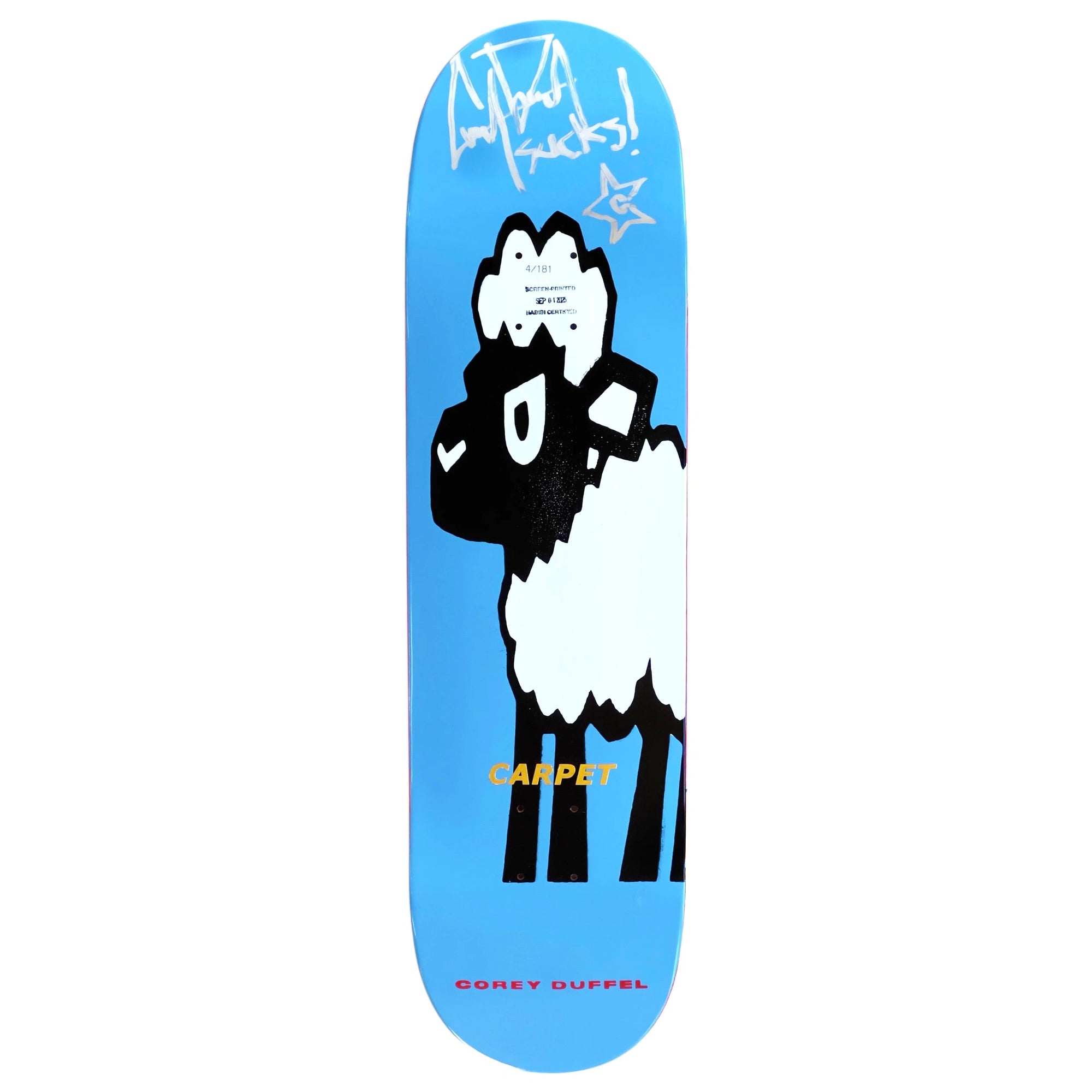 Carpet Co Corey Duffel Guest Pro Deck 8.5 decks Carpet Co 