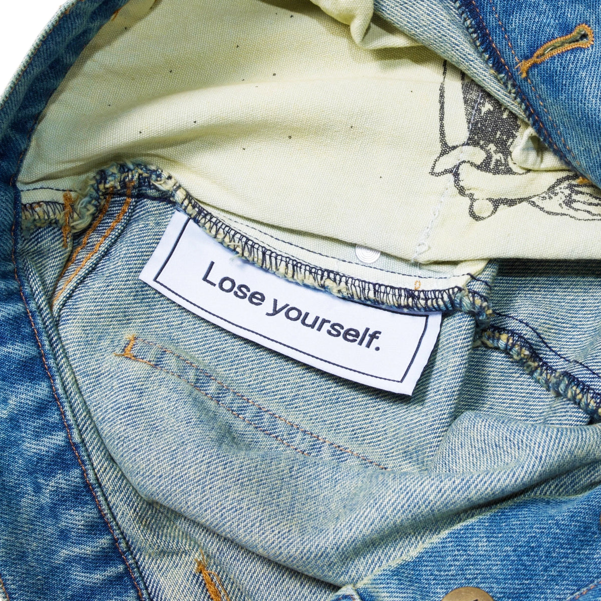 Carpet Co Faded C Star Denim Shorts Shorts Carpet Co 