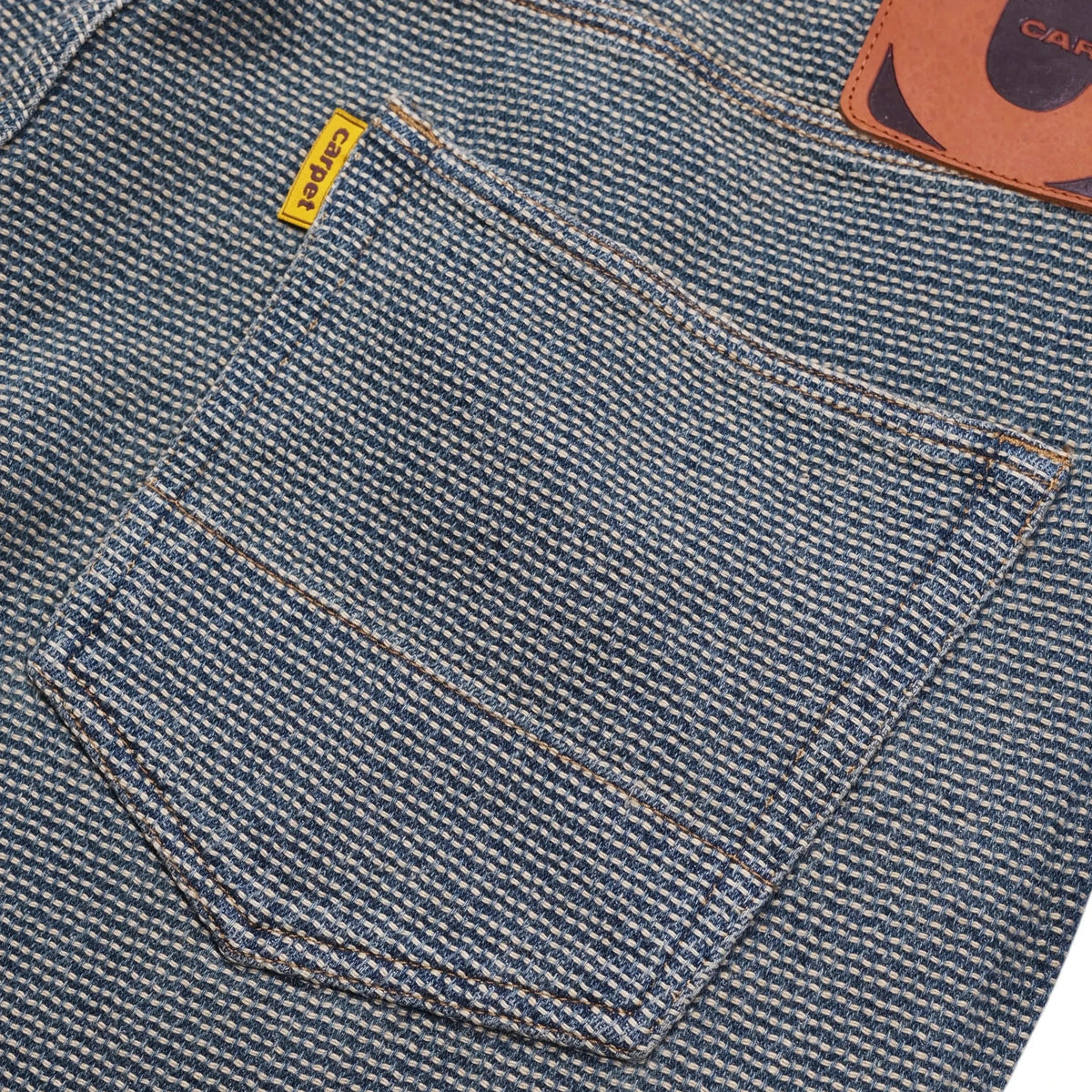 Carpet Co Interlock Stitch Denim Jeans Black Pants Carpet Co 