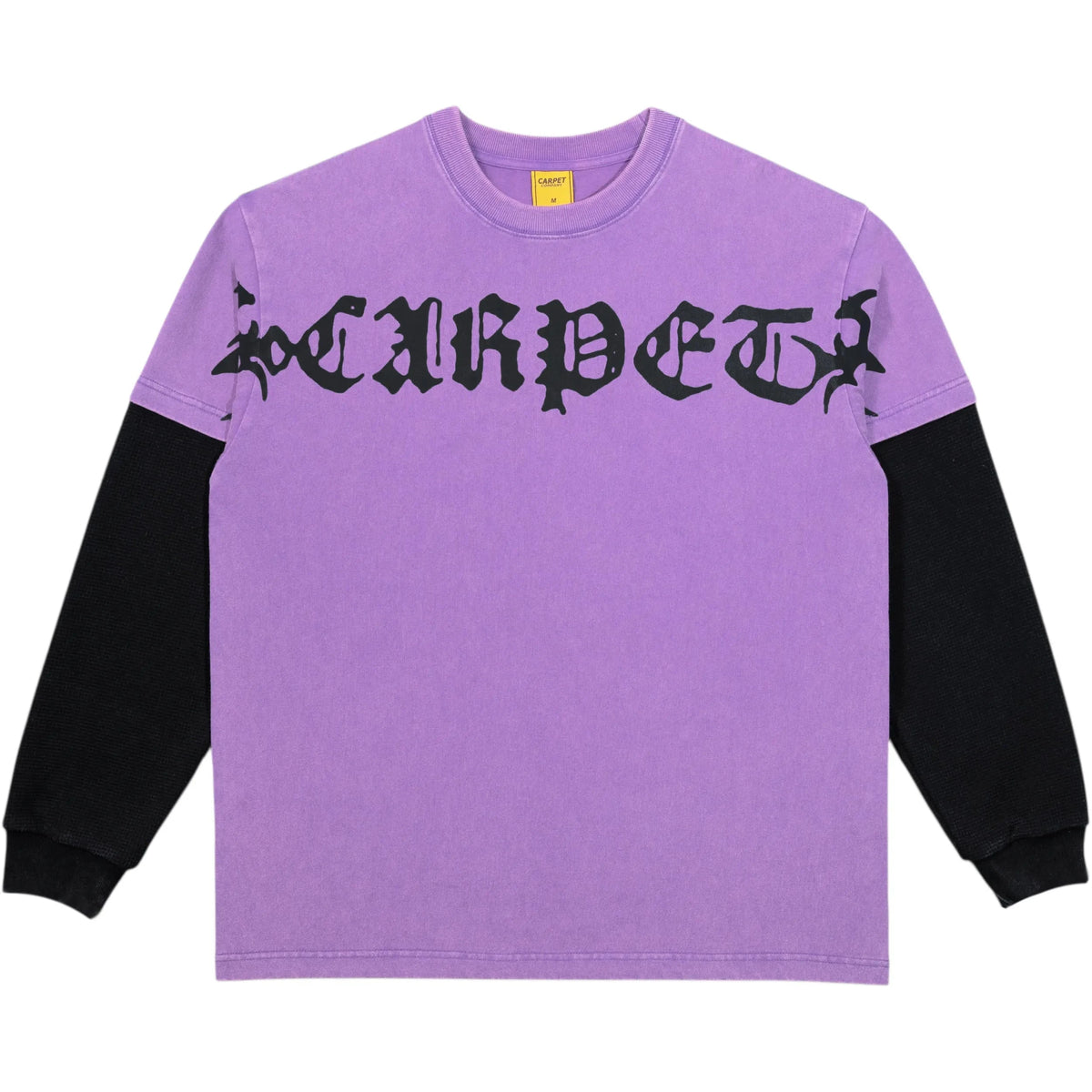 Carpet Co Trampstamp L/S Tee Purple/Black Tees Carpet Co 