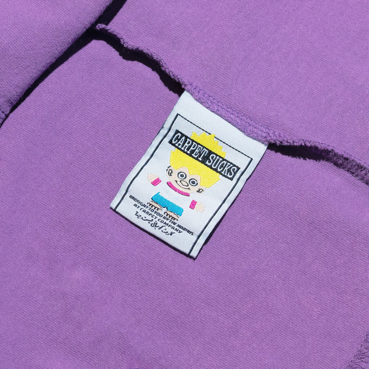 Carpet Co Trampstamp L/S Tee Purple/Black Tees Carpet Co 
