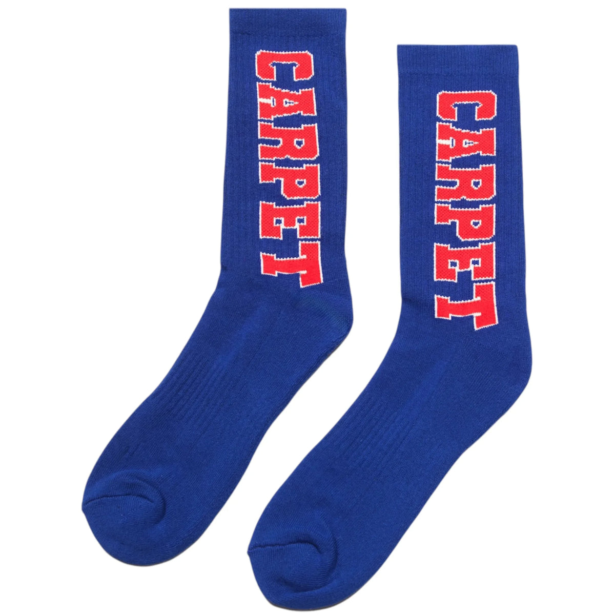 Carpet Co Varsity Socks Blue Socks Carpet Co 