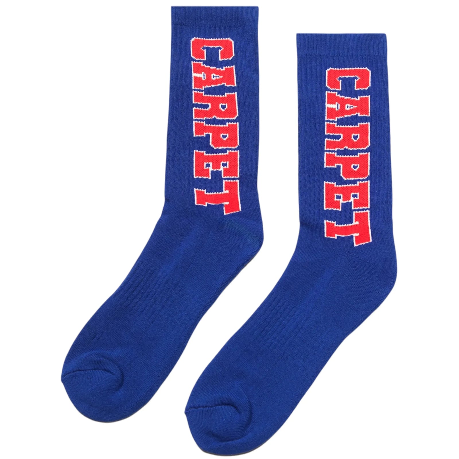 Carpet Co Varsity Socks Blue Socks Carpet Co 