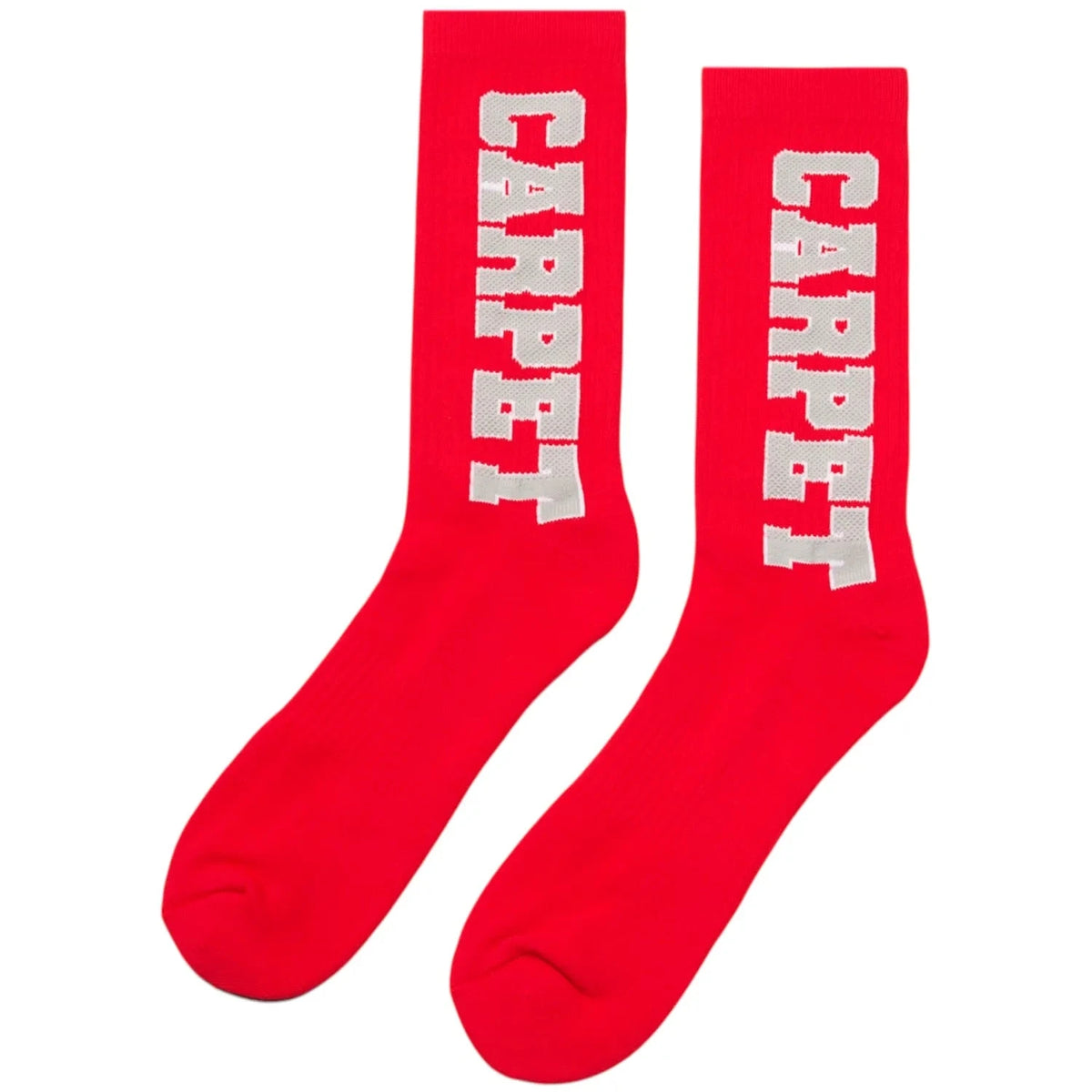 Carpet Co Varsity Socks Red Socks Carpet Co 