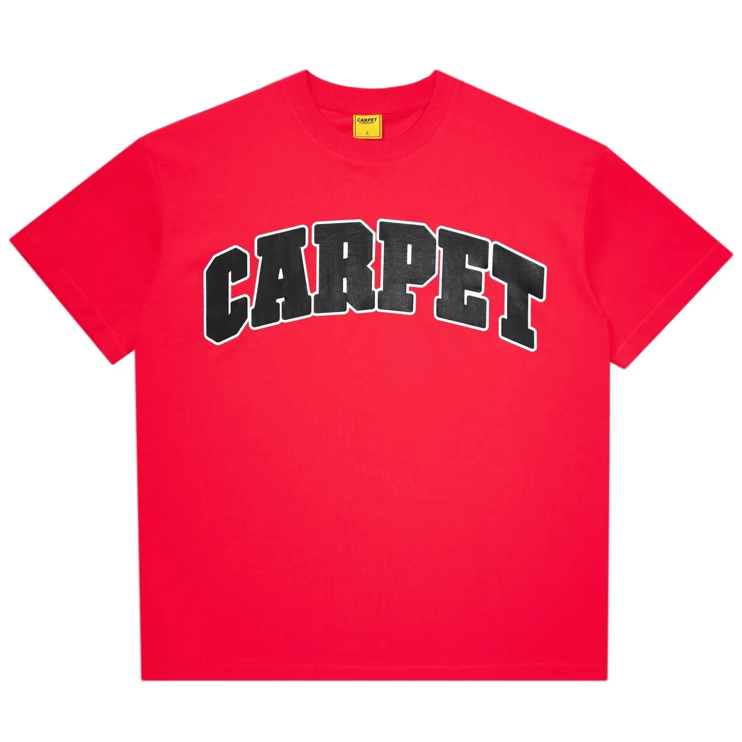 Carpet Co Varsity Tee Red Tees Carpet Co 
