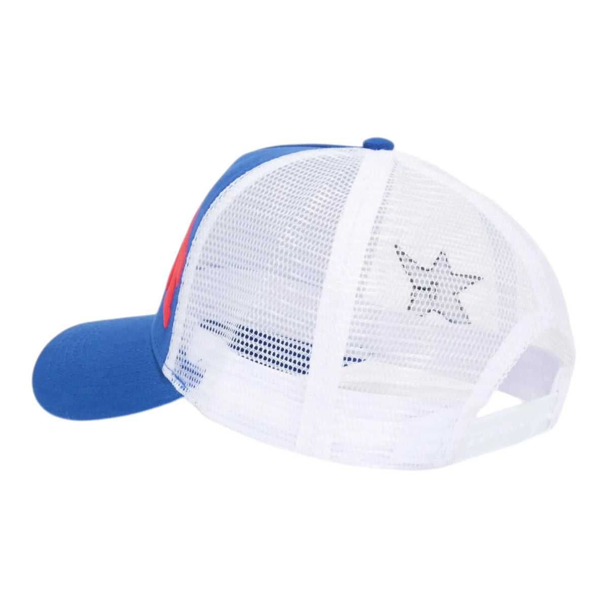 Carpet Co Varsity Trucker Hat Blue Hats Carpet Co 