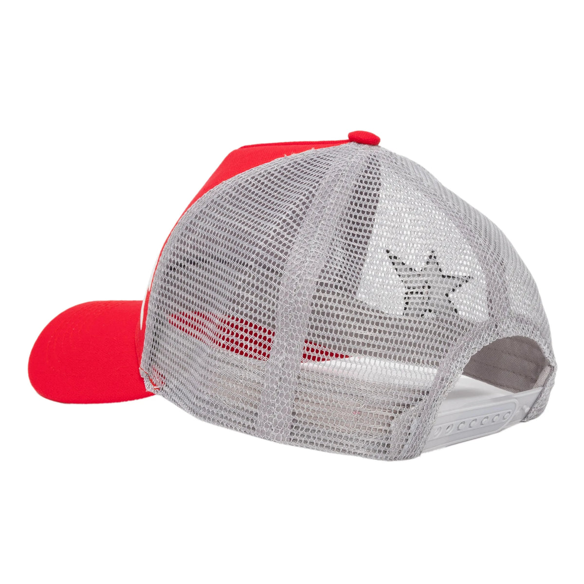 Carpet Co Varsity Trucker Hat Red Hats Carpet Co 