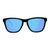 Cassette Optics Easy Livin Sunglasses Matte Black/Polarized Blue Mirror Lens Sunglasses Cassette Optics 