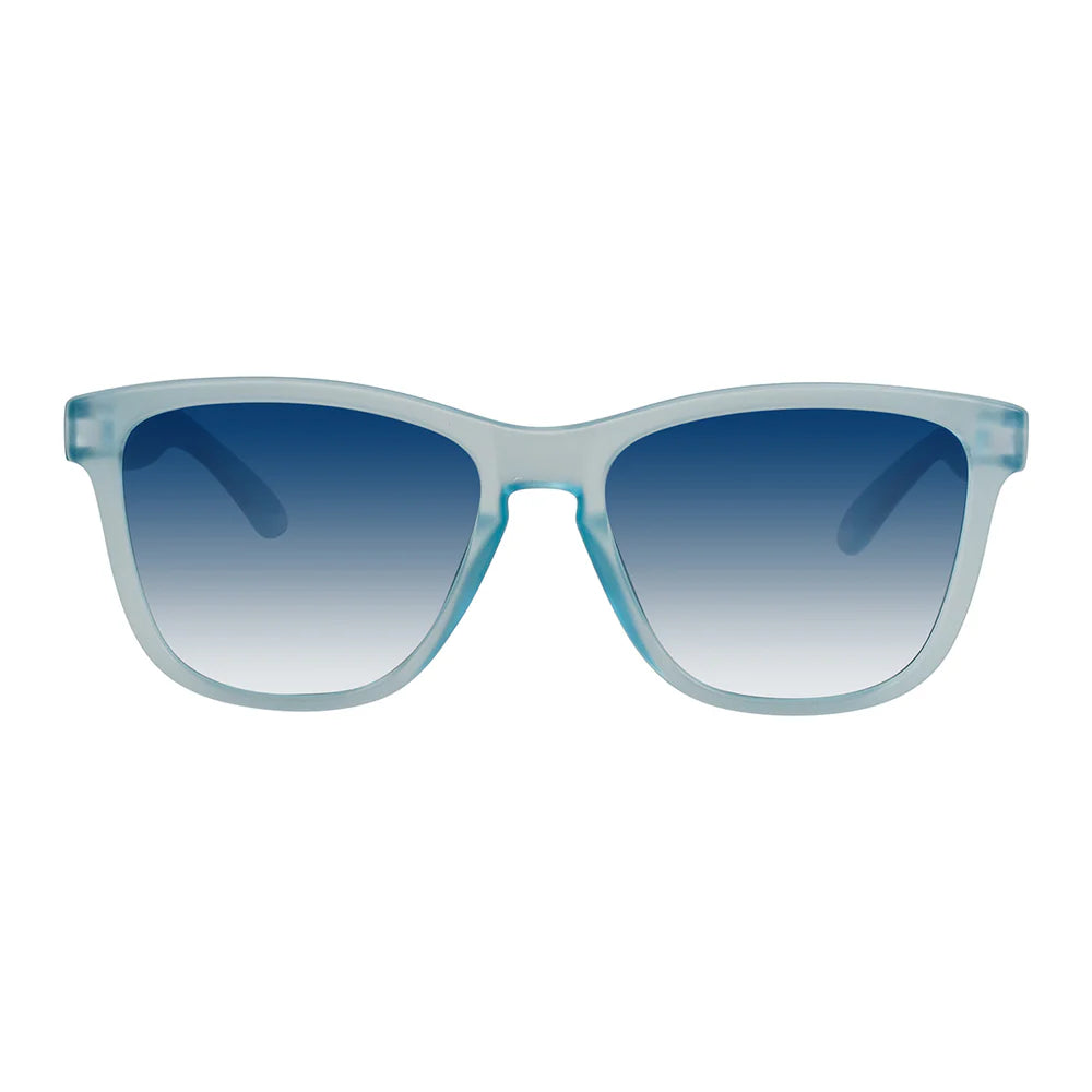 Cassette Optics Easy Livin X Sunglasses Matte Baby Blue/Polarized Blue Gradient Sunglasses Cassette Optics 