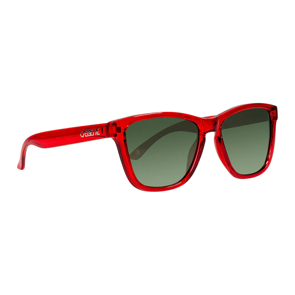 Cassette Optics Easy Livin X Sunglasses Ruby Red/Polarized G15 Lens Sunglasses Cassette Optics 