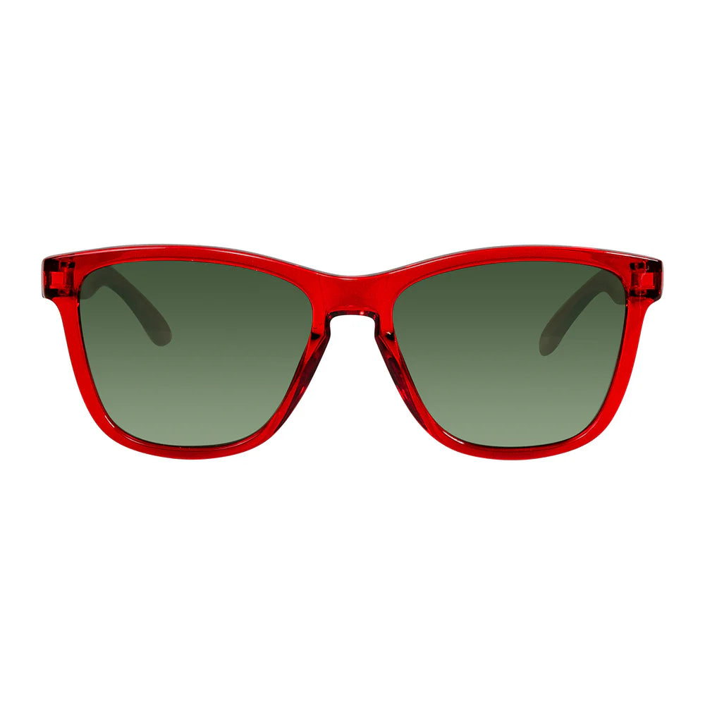 Cassette Optics Easy Livin X Sunglasses Ruby Red/Polarized G15 Lens Sunglasses Cassette Optics 