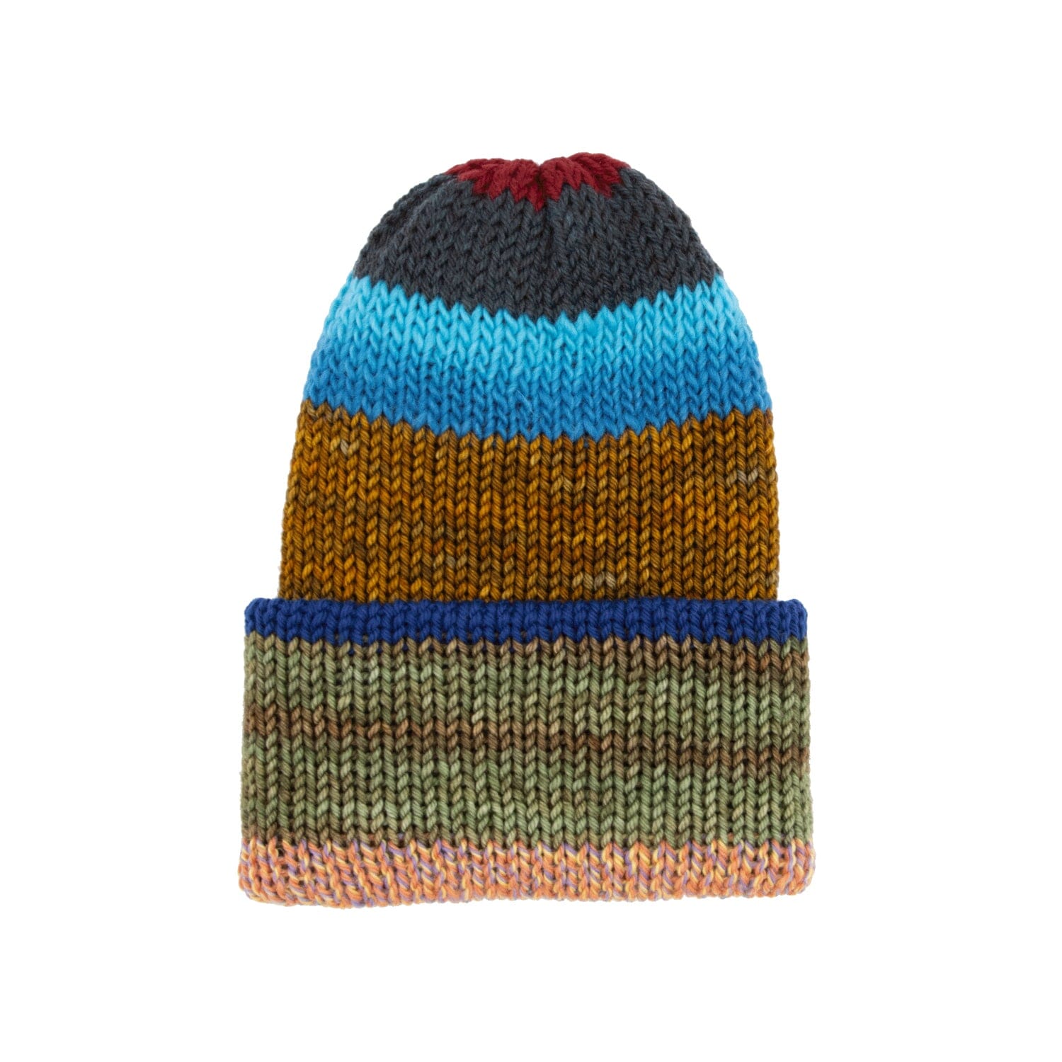 Chimney LTD OG Fold Beanie Blocks Multicolor beanies Chimney LTD 