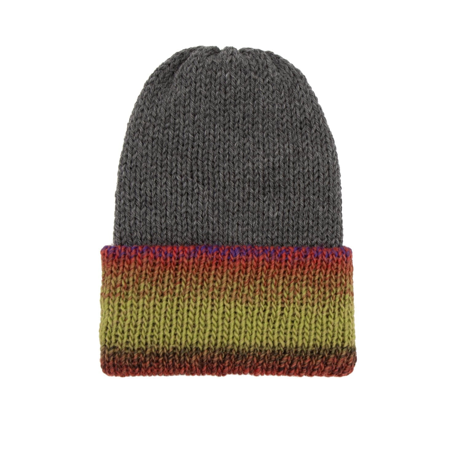 Chimney LTD OG Fold Beanie Cobblestone Heather/UHF Wave beanies Chimney LTD 