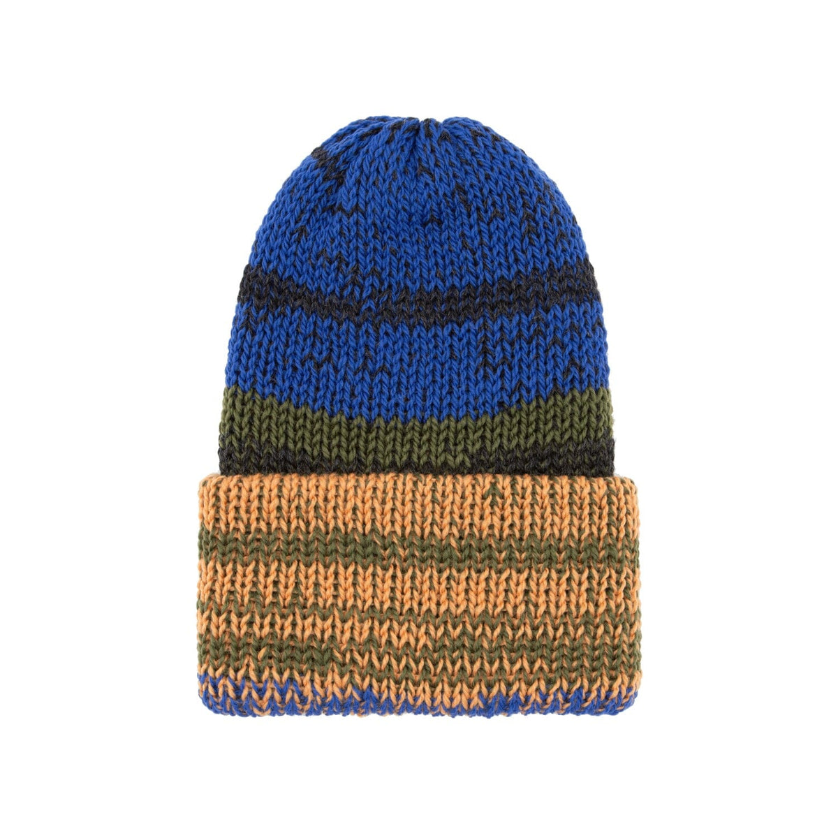Chimney LTD OG Fold Beanie Mixtape Multicolor Cerulean/Rust beanies Chimney LTD 