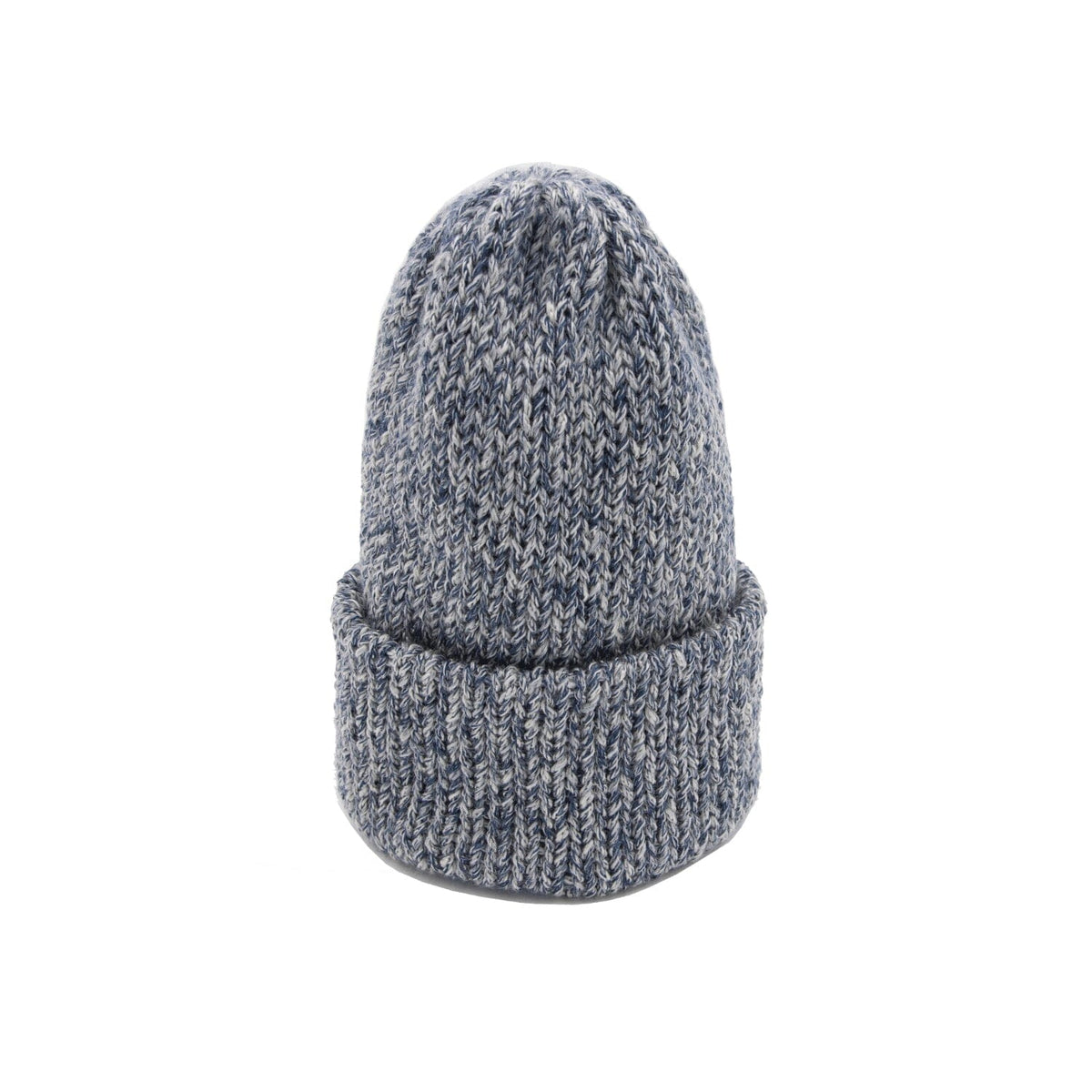 Chimney LTD Short Stack Beanie Frosted Marled Navy Blue beanies Chimney LTD 