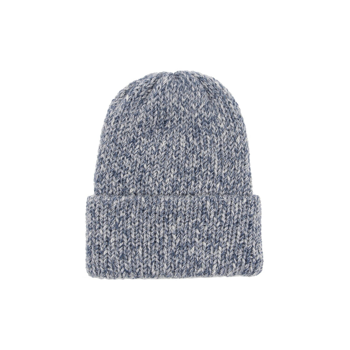 Chimney LTD Short Stack Beanie Frosted Marled Navy Blue beanies Chimney LTD 