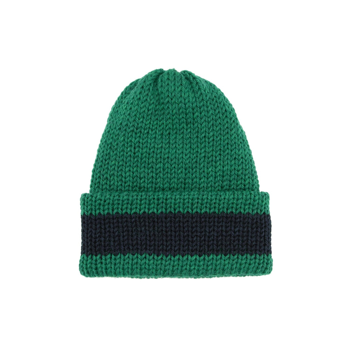 Chimney LTD Short Stack Beanie Twilight Blue/Everglade Green beanies Chimney LTD 