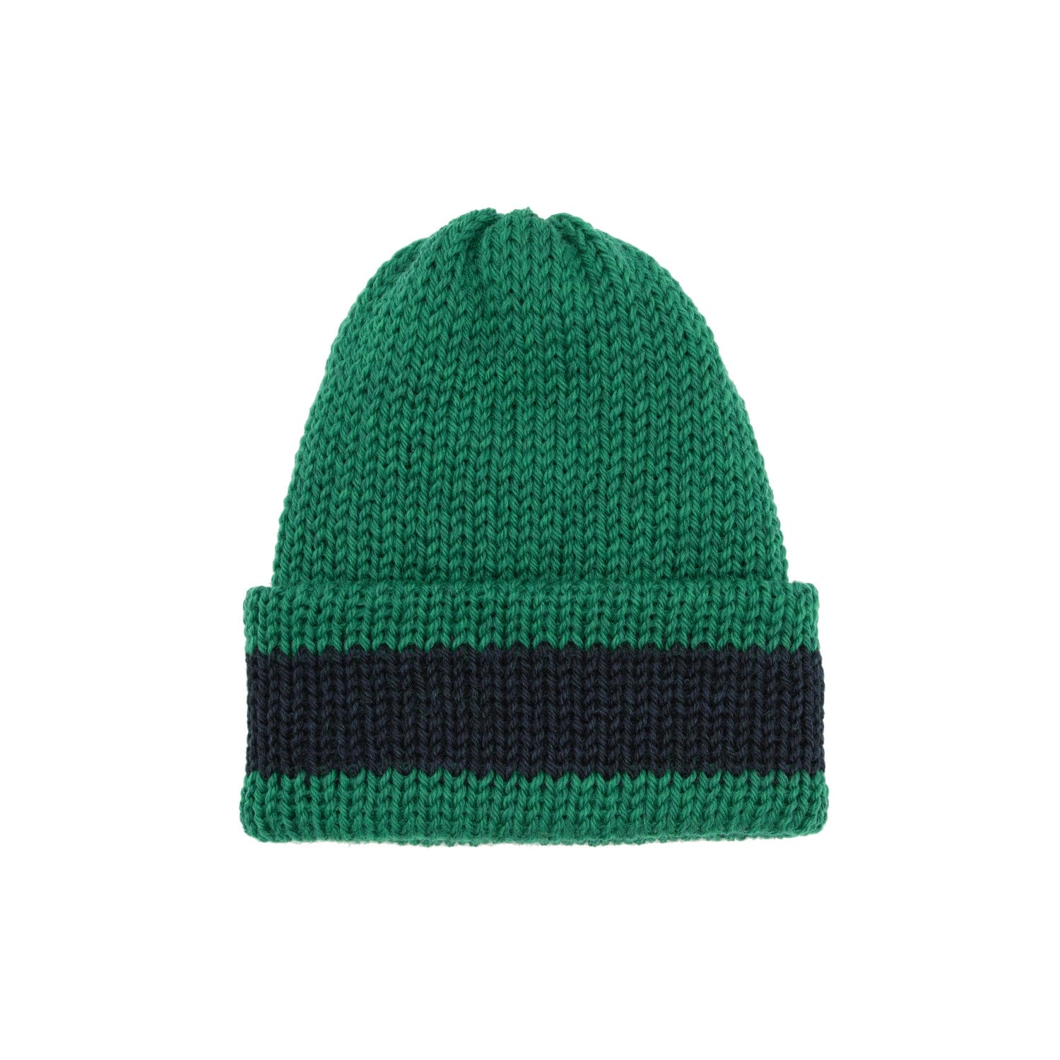 Chimney LTD Short Stack Beanie Twilight Blue/Everglade Green beanies Chimney LTD 