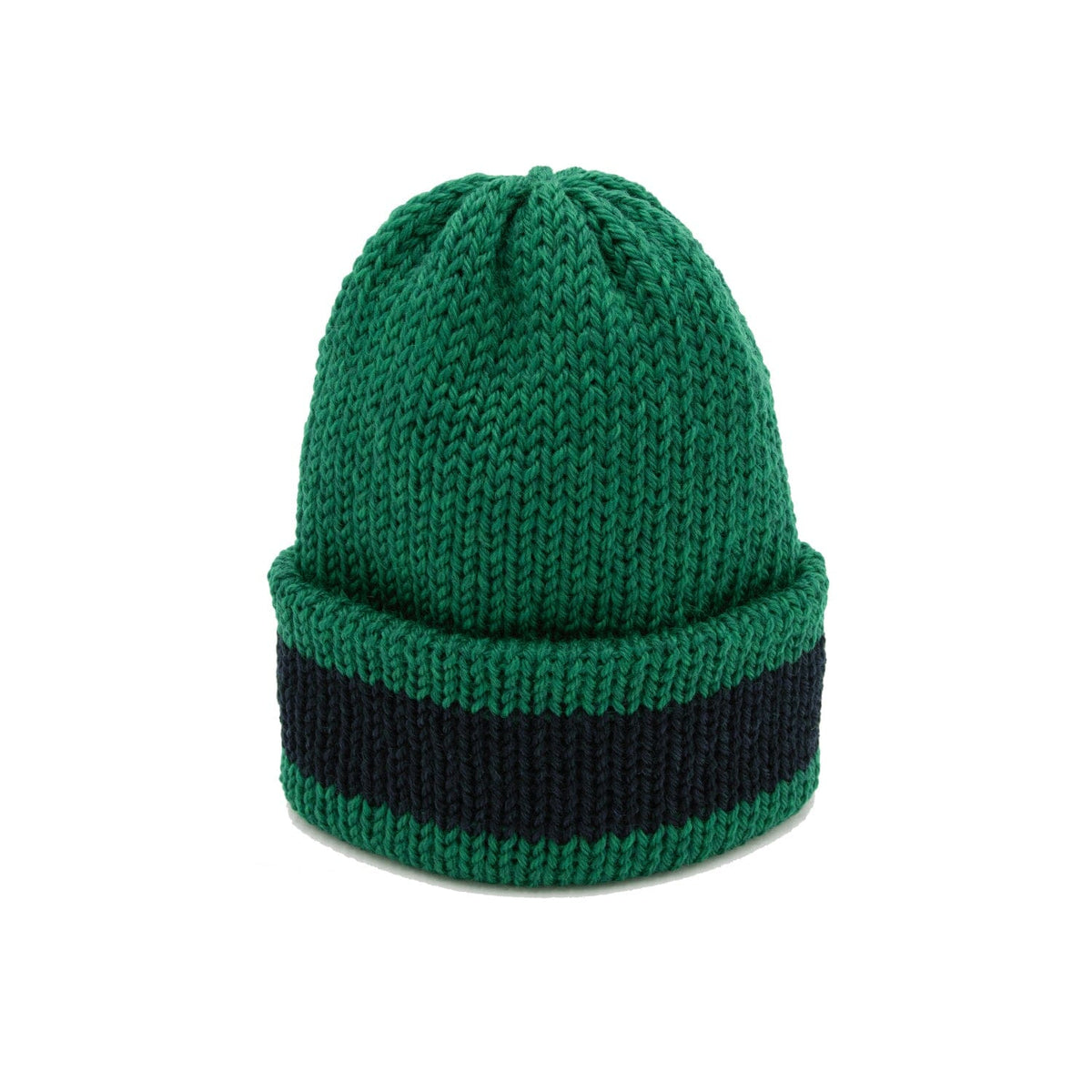 Chimney LTD Short Stack Beanie Twilight Blue/Everglade Green beanies Chimney LTD 
