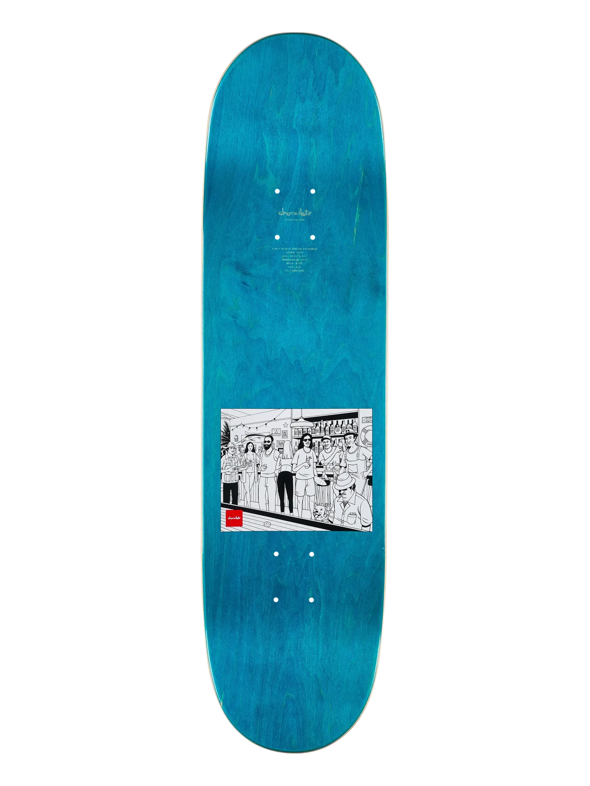 Chocolate Aikens Bar Series III 8.5 decks Chocolate 