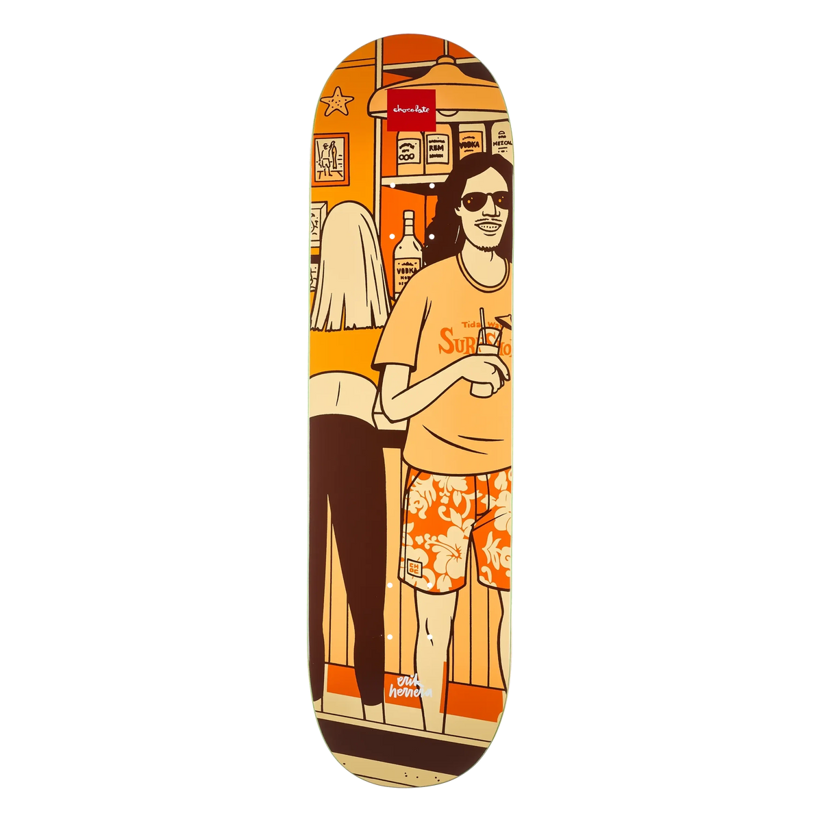 Chocolate Herrera Bar Series III Deck 8.5 decks Chocolate 