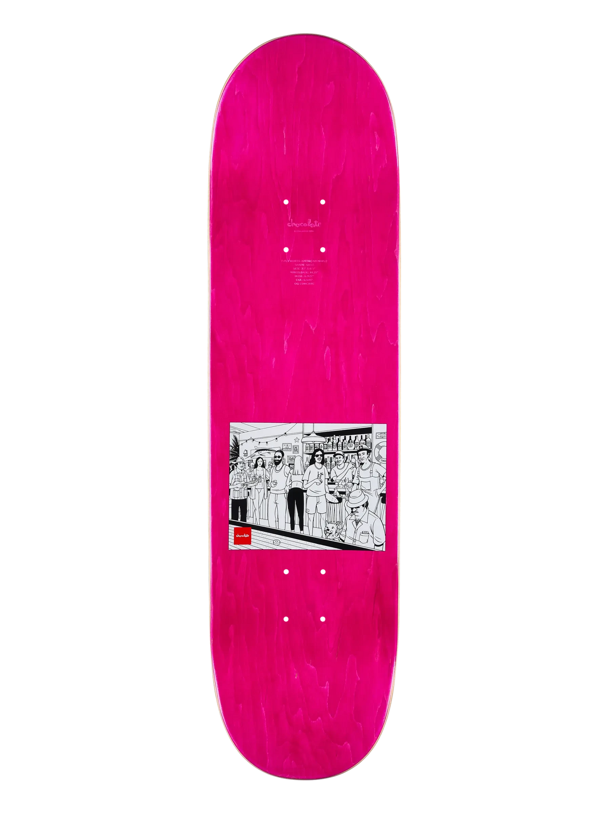 Chocolate Herrera Bar Series III Deck 8.5 decks Chocolate 