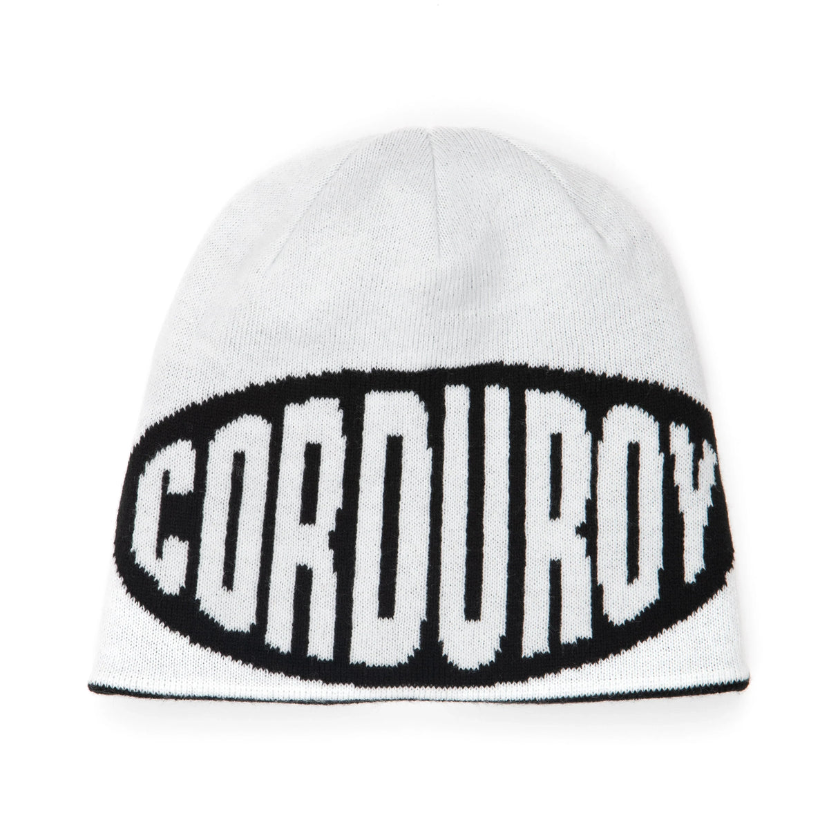 Corduroy 2026 No Regrets Reversible Skully Black beanies Corduroy 