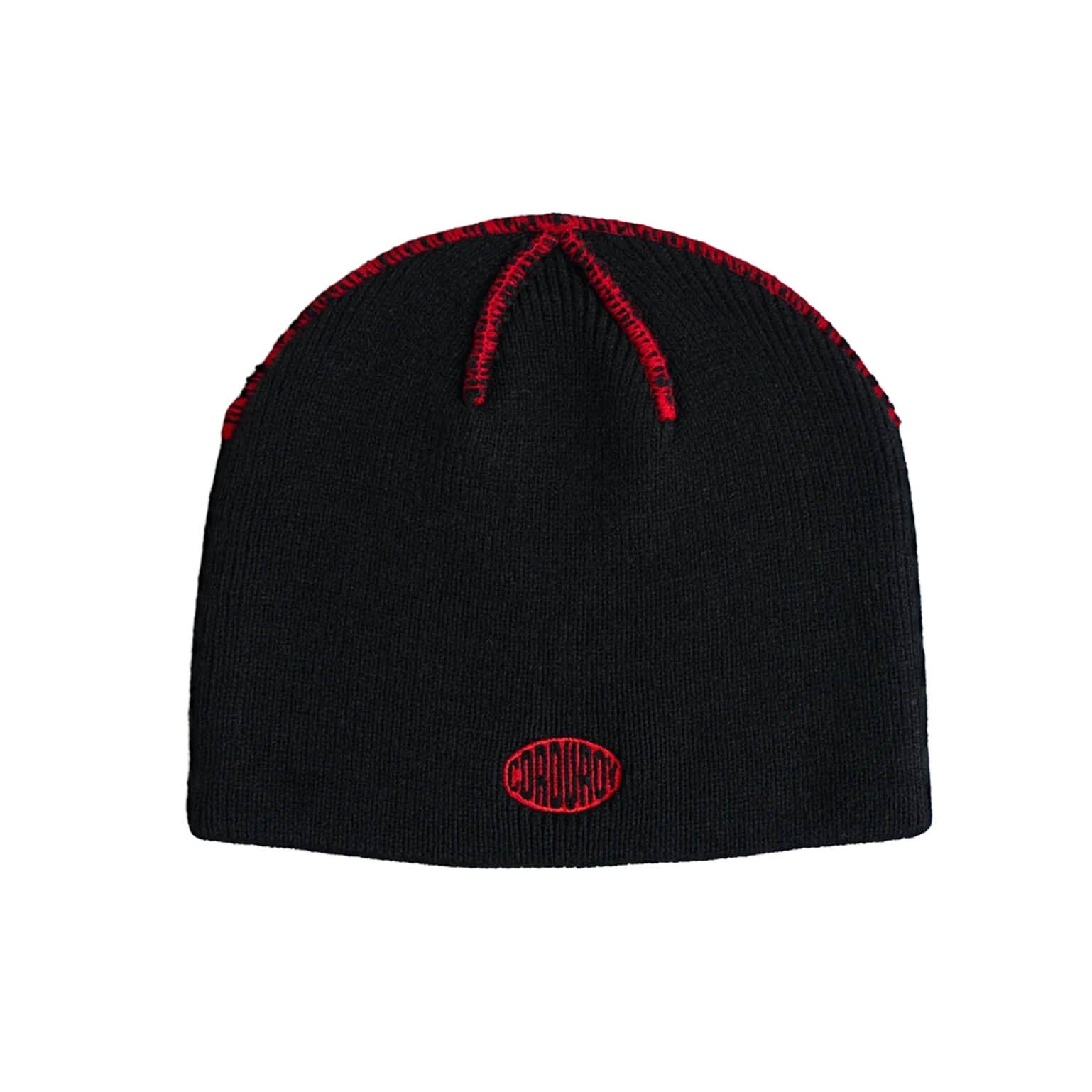 Corduroy 2027 Brand Skully Beanie Black beanies Corduroy 