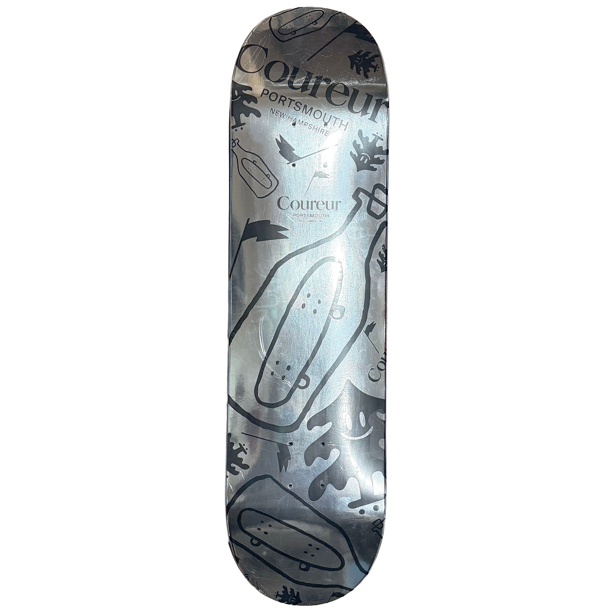 Coureur Goods Branded Deck Silver Foil 8.5 decks Coureur Goods 