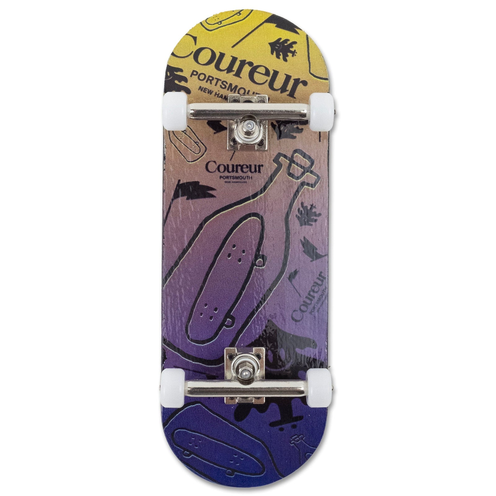Coureur Goods Branded Fingerboard Complete accessories Coureur Goods 