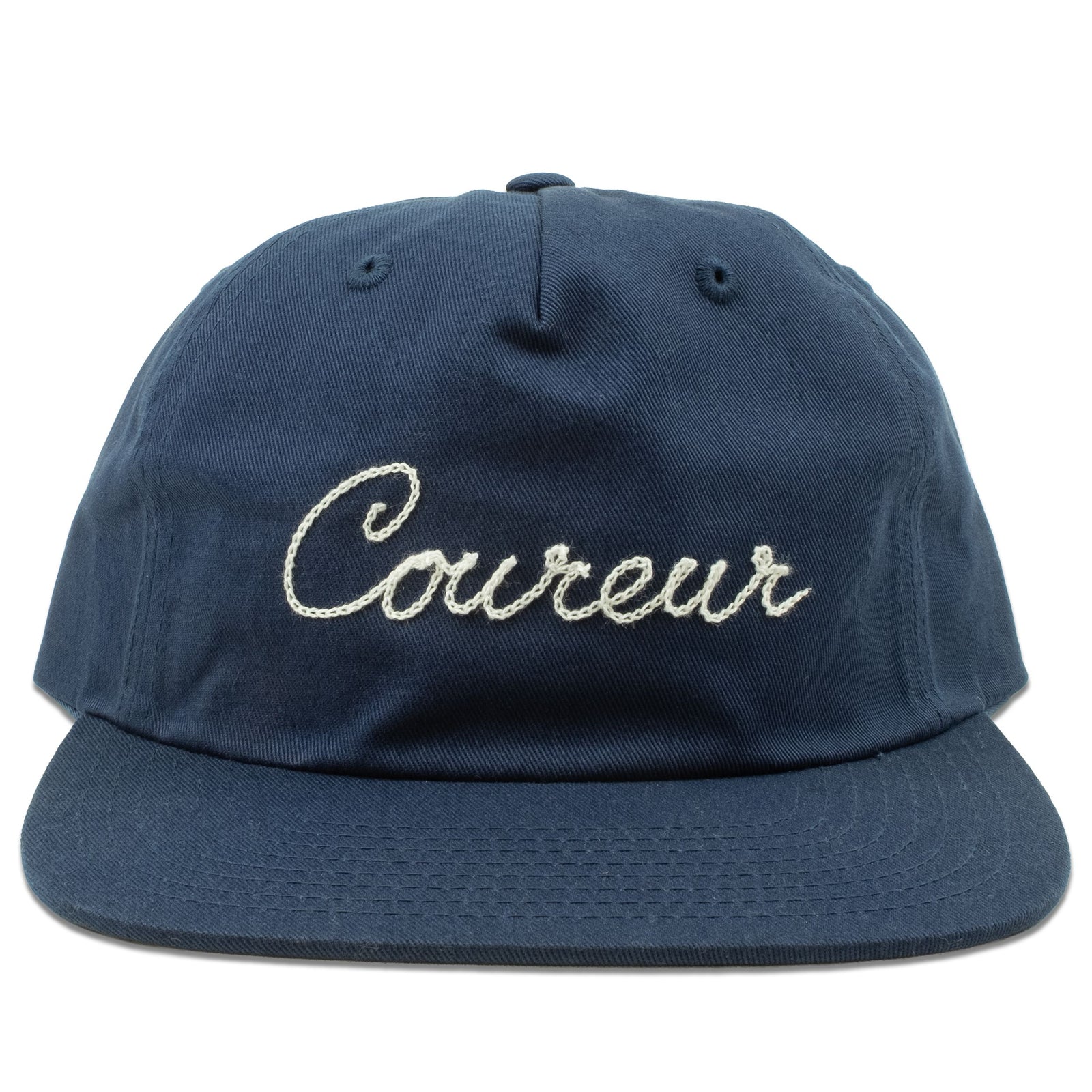 Coureur Goods Chainstitch Cap Uniform Blue Hats Coureur Goods 