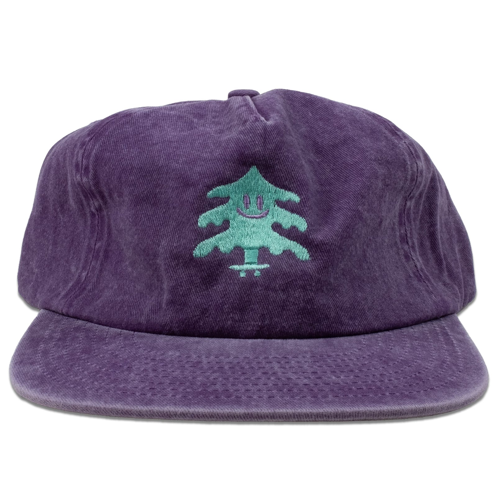 Coureur Goods Green Giant 6 Panel Cap Washed Amethyst hats Coureur Goods 